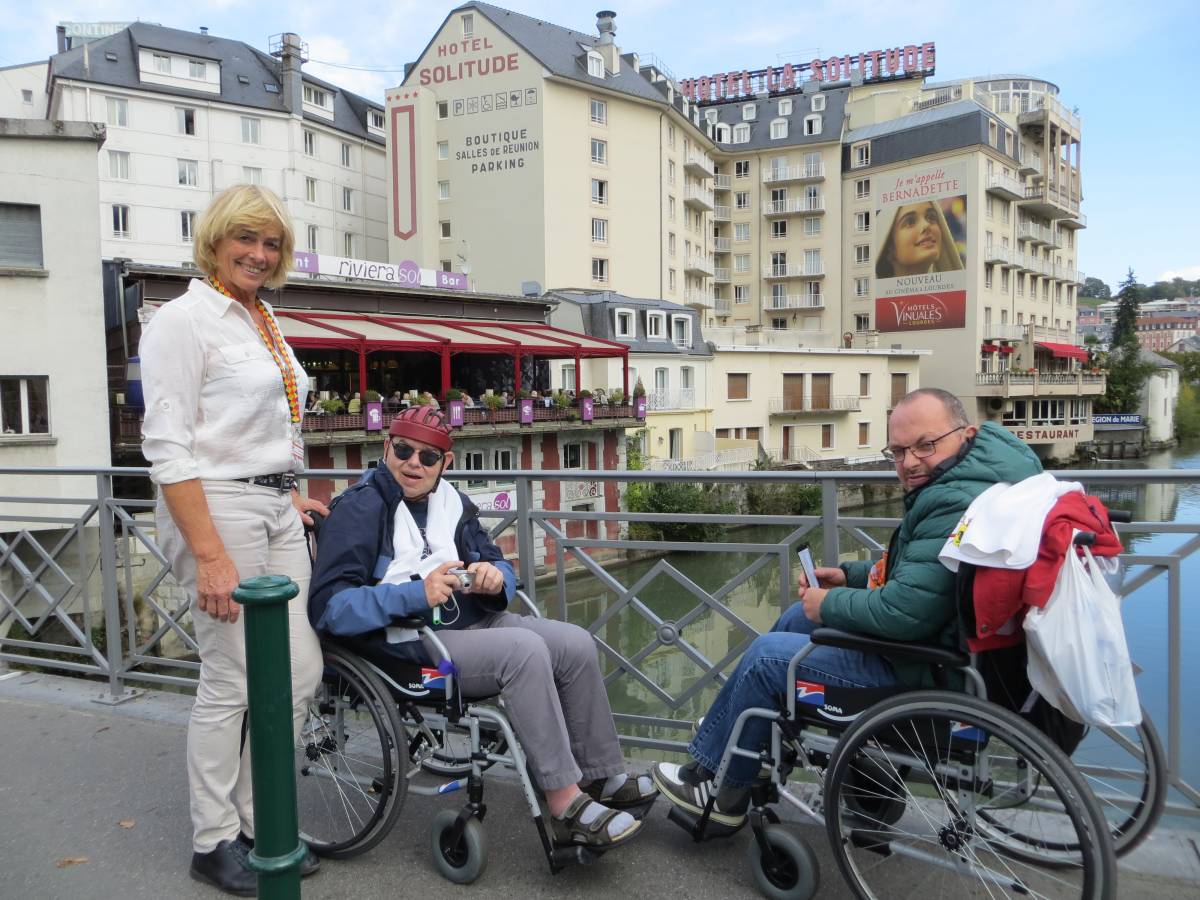 Cliënten naar Lourdes