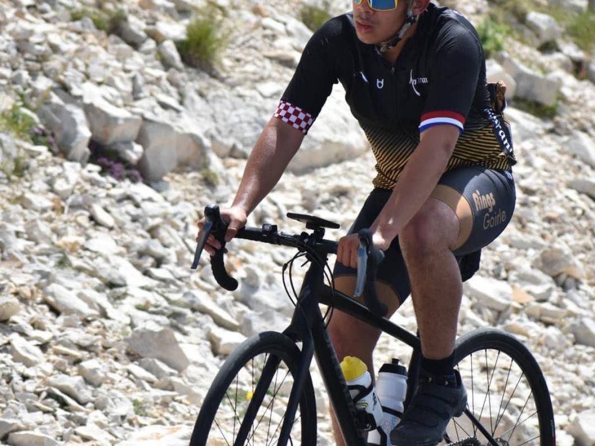 Ryan beklimt Mont Ventoux